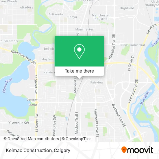 Kelmac Construction map