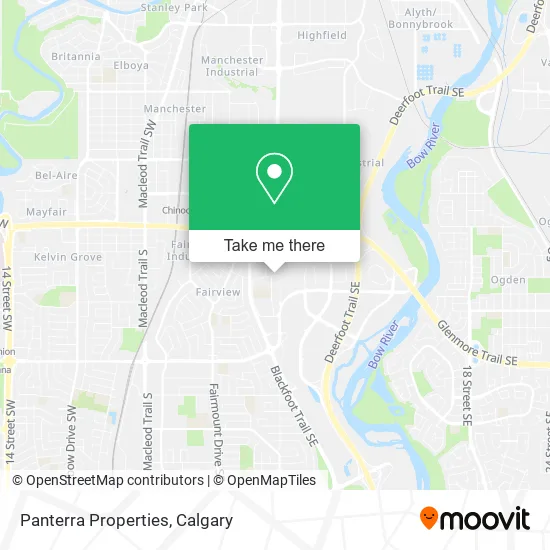 Panterra Properties map