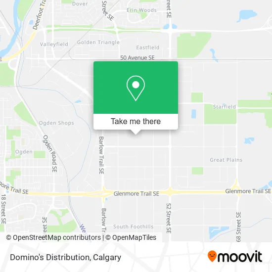 Domino's Distribution map