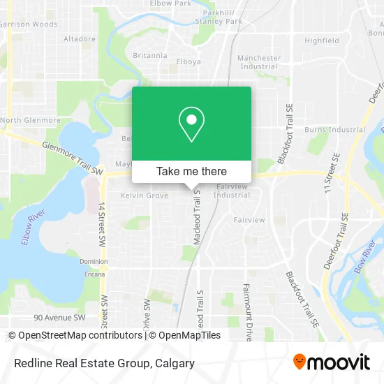 Redline Real Estate Group map