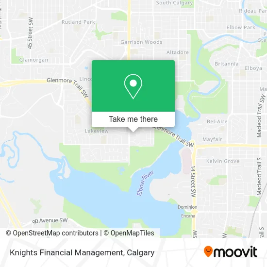Knights Financial Management map