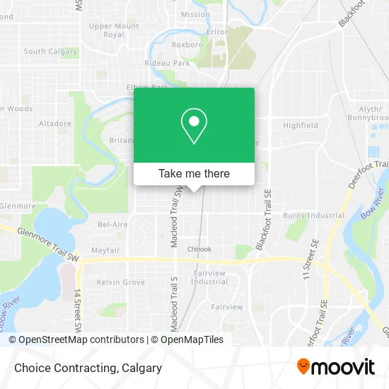 Choice Contracting map