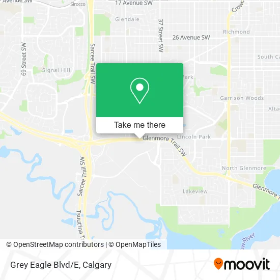 Grey Eagle Blvd/E map