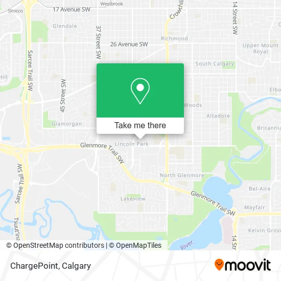 ChargePoint map