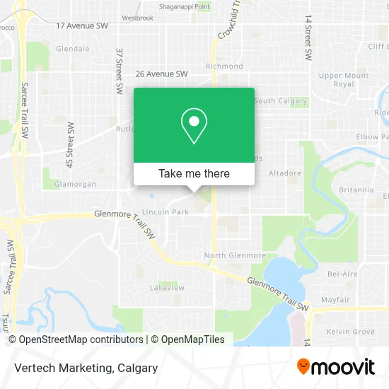 Vertech Marketing map