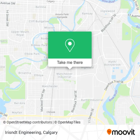 Irisndt Engineering map