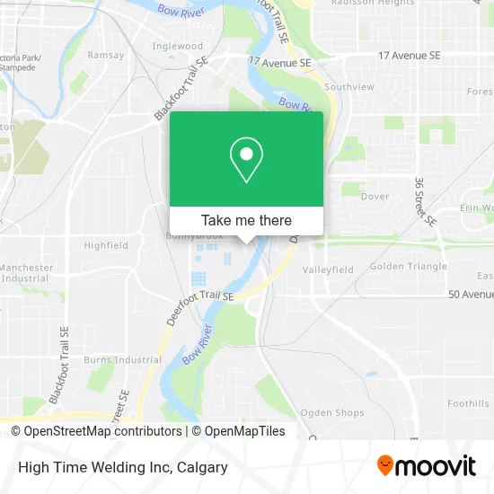 High Time Welding Inc map