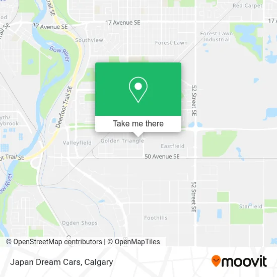 Japan Dream Cars map