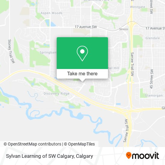 Sylvan Learning of SW Calgary plan