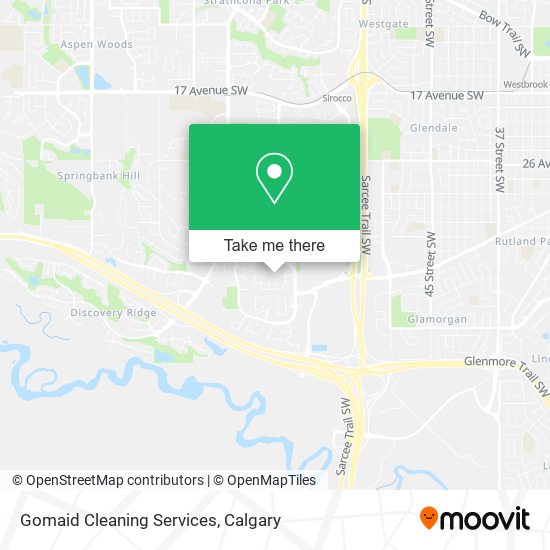 Gomaid Cleaning Services map