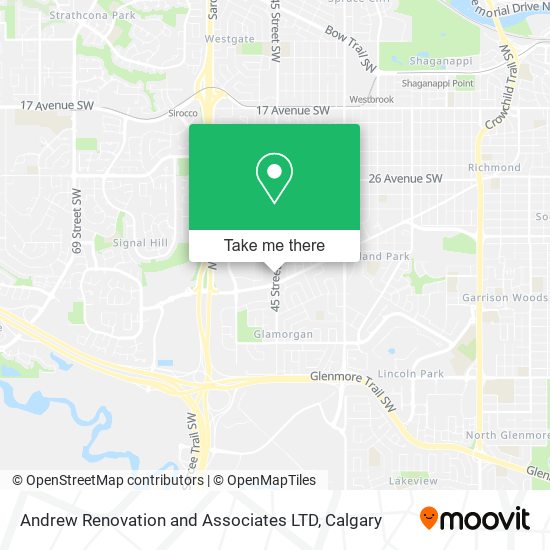 Andrew Renovation and Associates LTD map