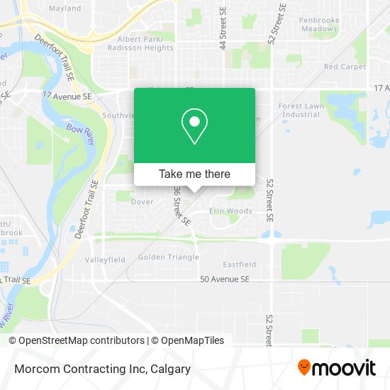 Morcom Contracting Inc map