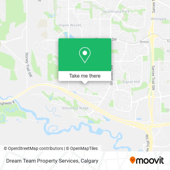 Dream Team Property Services map