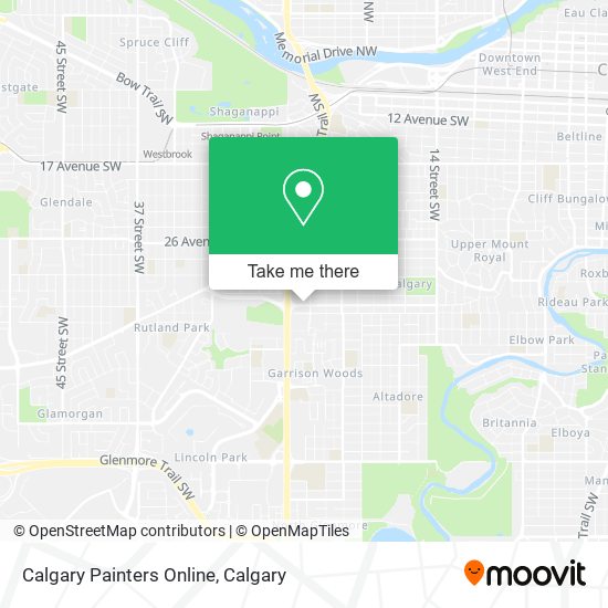 Calgary Painters Online map