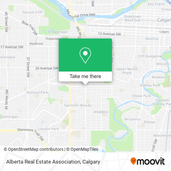 Alberta Real Estate Association map