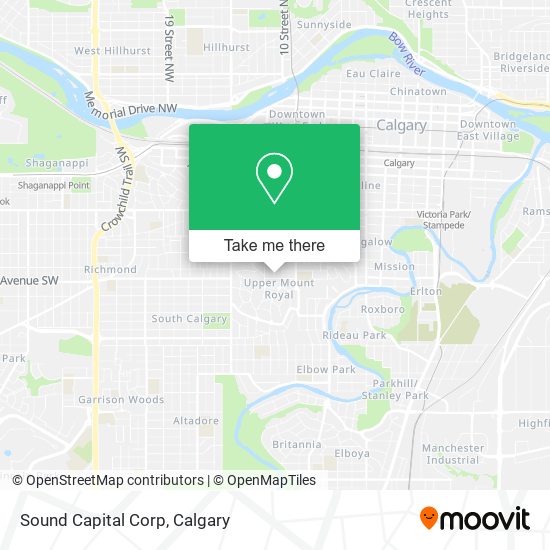 Sound Capital Corp map