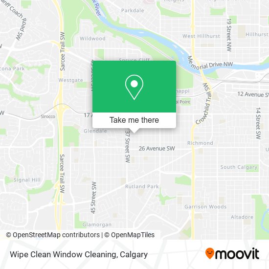 Wipe Clean Window Cleaning map