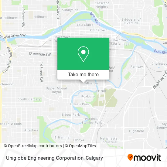 Uniglobe Engineering Corporation map