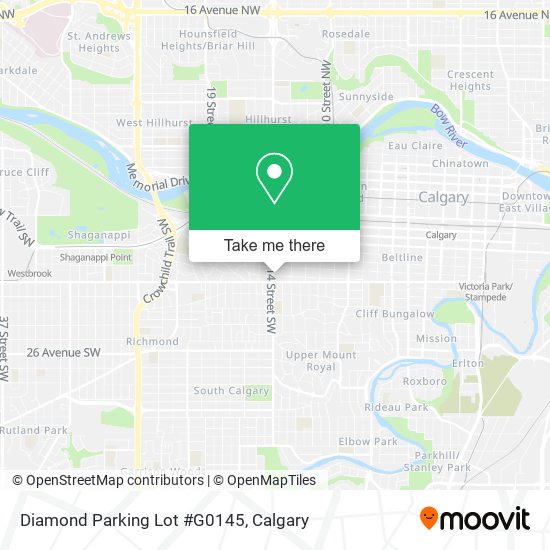 Diamond Parking Lot #G0145 plan
