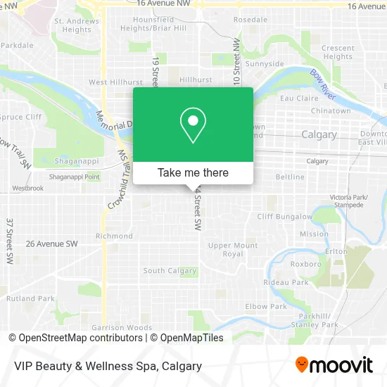 VIP Beauty & Wellness Spa map