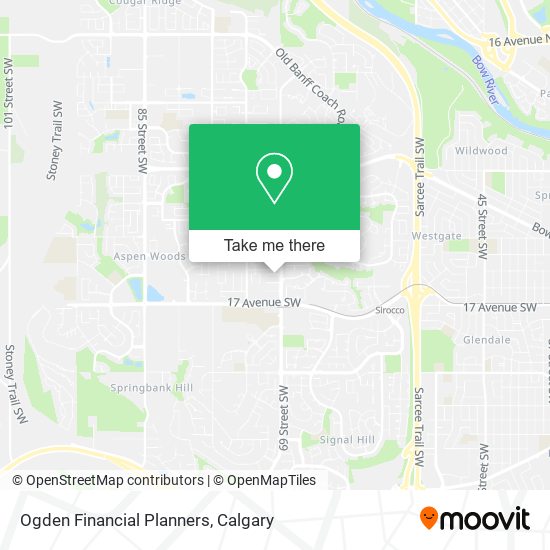 Ogden Financial Planners map