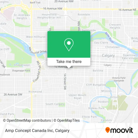 Amp Concept Canada Inc map
