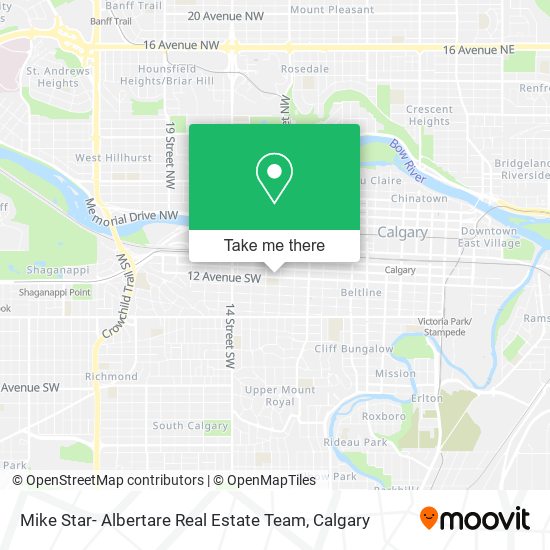 Mike Star- Albertare Real Estate Team map