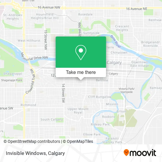 Invisible Windows map