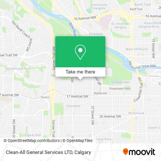 Clean-All General Services LTD map