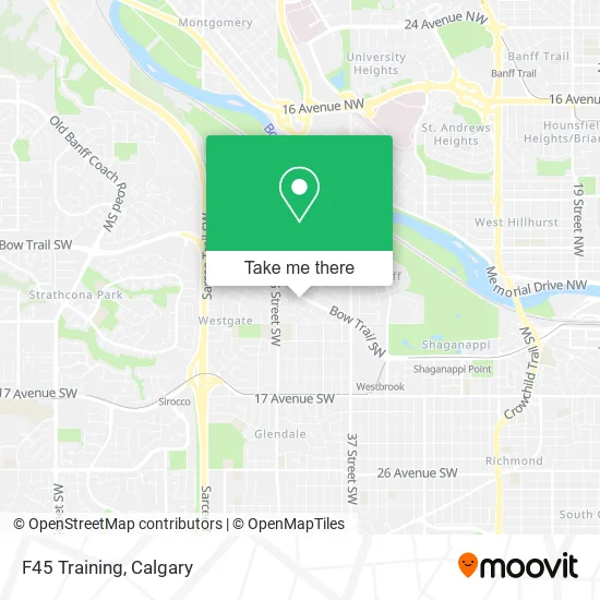 F45 Training map