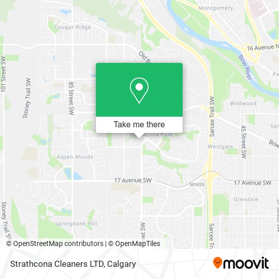 Strathcona Cleaners LTD map