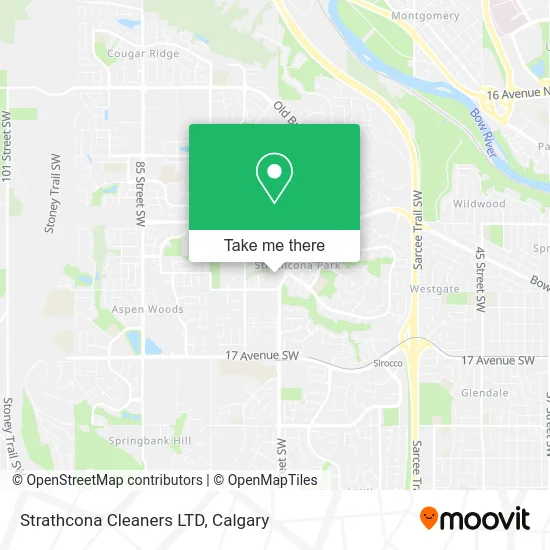 Strathcona Cleaners LTD map