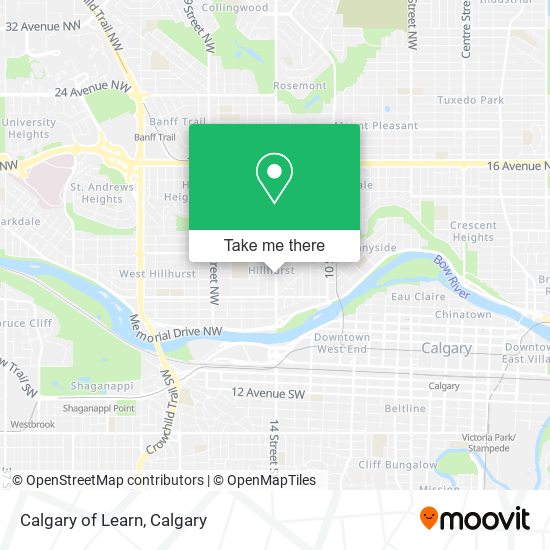 Calgary of Learn map