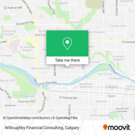 Willoughby Financial Consulting map