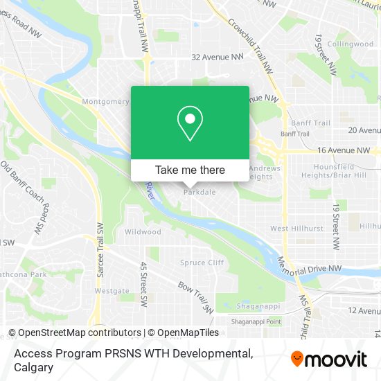 Access Program PRSNS WTH Developmental map