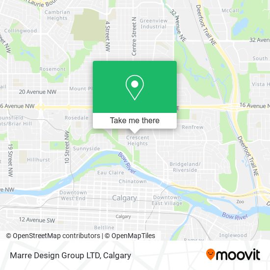 Marre Design Group LTD map