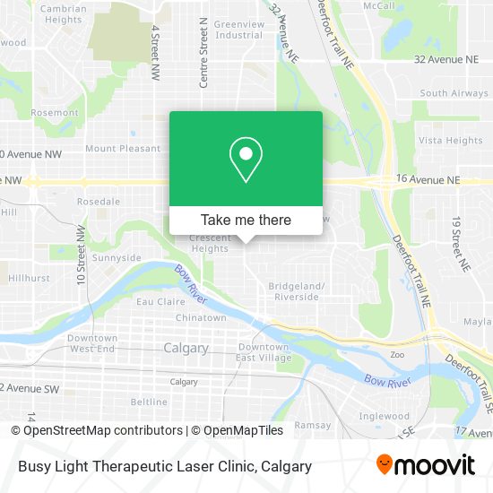Busy Light Therapeutic Laser Clinic map