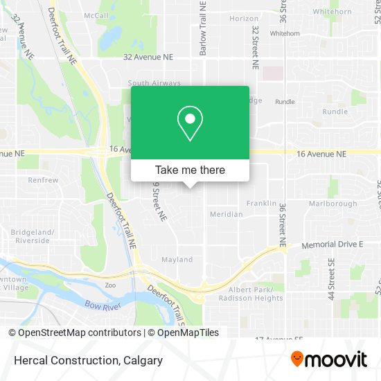 Hercal Construction map