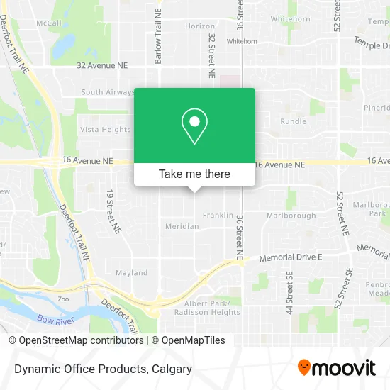 Dynamic Office Products map