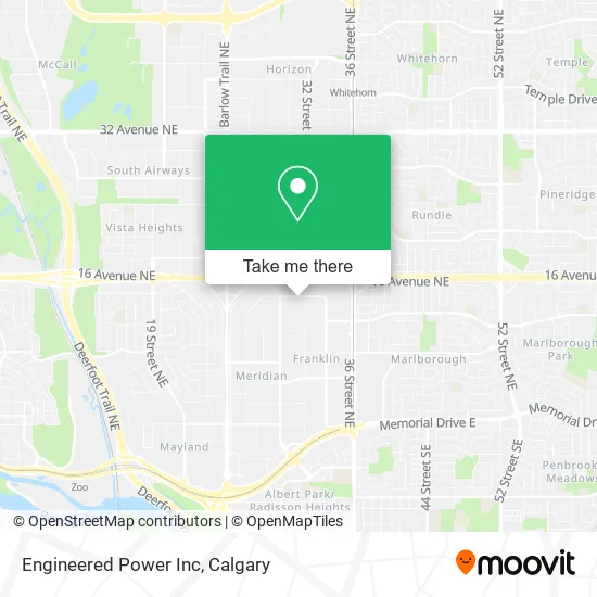 Engineered Power Inc map