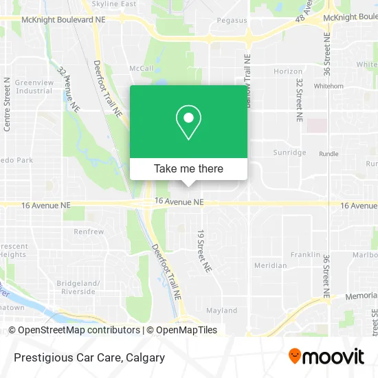 Prestigious Car Care map