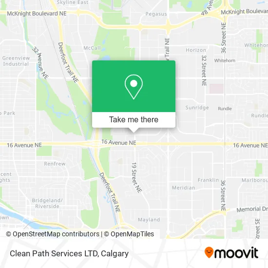 Clean Path Services LTD map