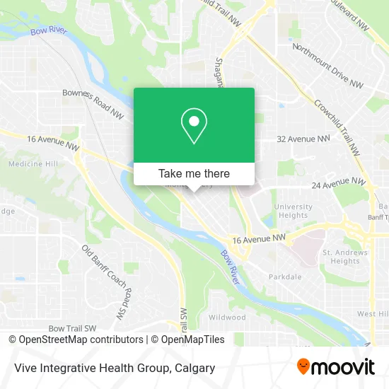 Vive Integrative Health Group map