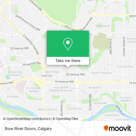 Bow River Doors plan