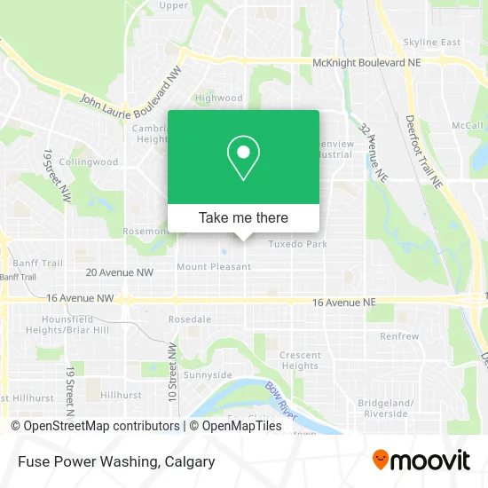 Fuse Power Washing map