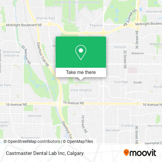 Castmaster Dental Lab Inc map