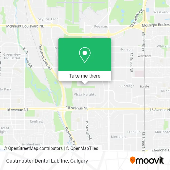 Castmaster Dental Lab Inc map