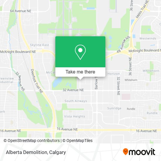 Alberta Demolition map
