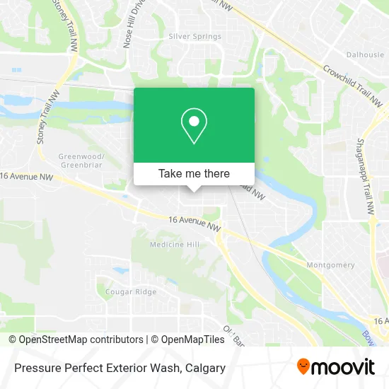 Pressure Perfect Exterior Wash map