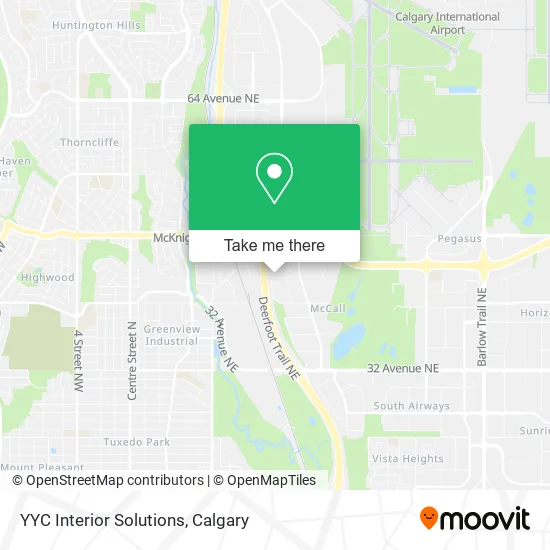 YYC Interior Solutions map